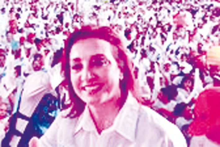 Contenta y satisfecha Josefina Garza Barrera con la campaña
