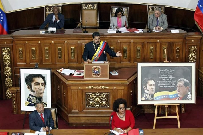 Habla Maduro con su Asamblea Constituyente