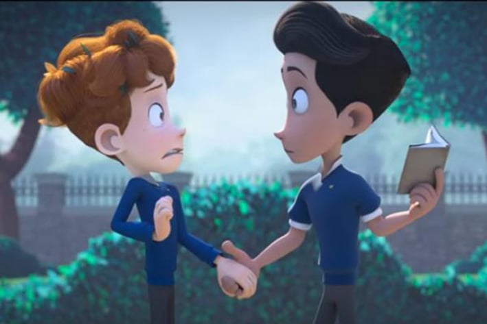 Se hace viral corto animado sobre pareja gay adolescente