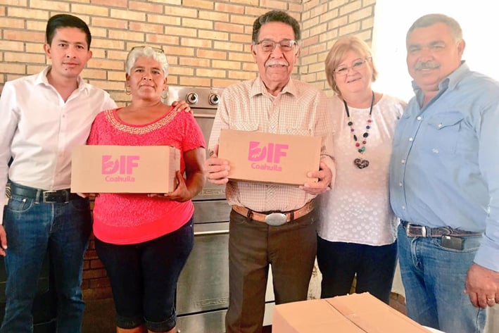 Concluye el DIF Coahuila entrega de apoyos alimentarios