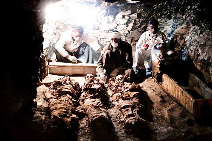 Egipto anuncia hallazgo de tumba