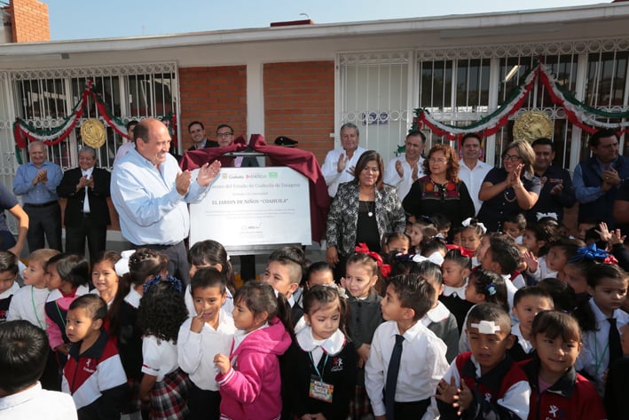 Entrega nuevas instalaciones al Jardín de Niños ‘Coahuila’