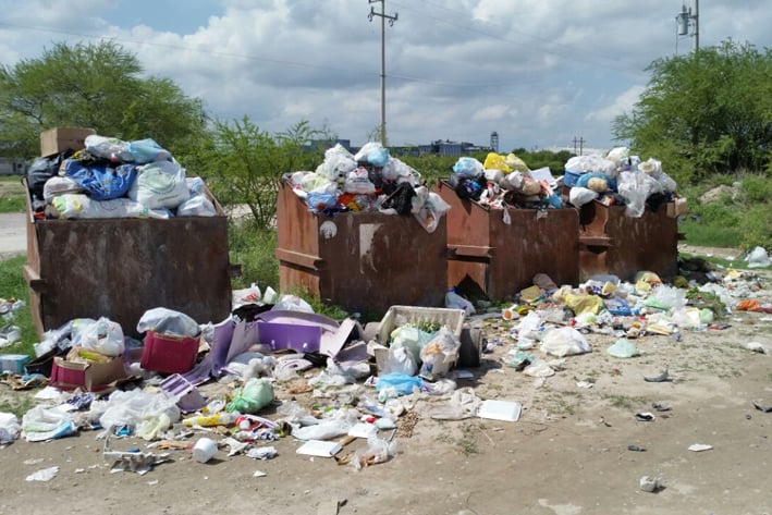 Brinda mal servicio la recolección de basura en la Sierrita