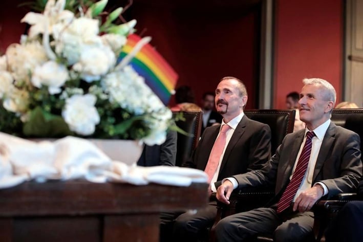 Celebra Alemania primera boda gay