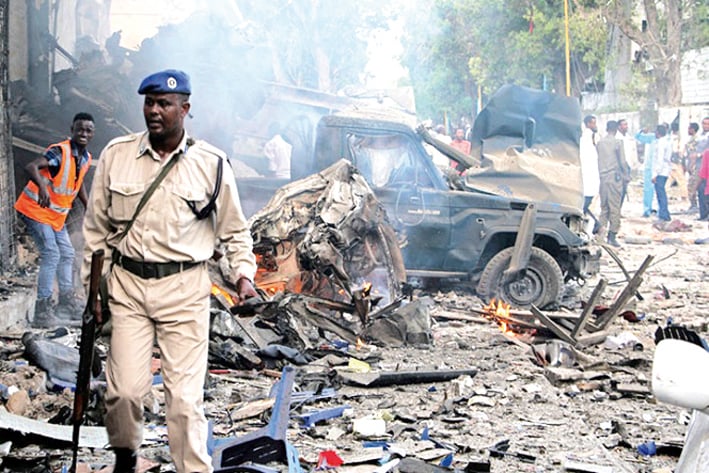 Coche bomba deja 13 muertos en Somalia