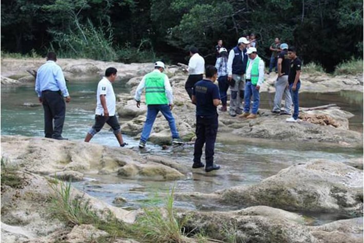 Causó sismo sequía en cascadas de Agua Azul