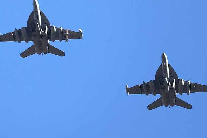 EU y Corea del Sur despliegan cientos de aviones de guerra