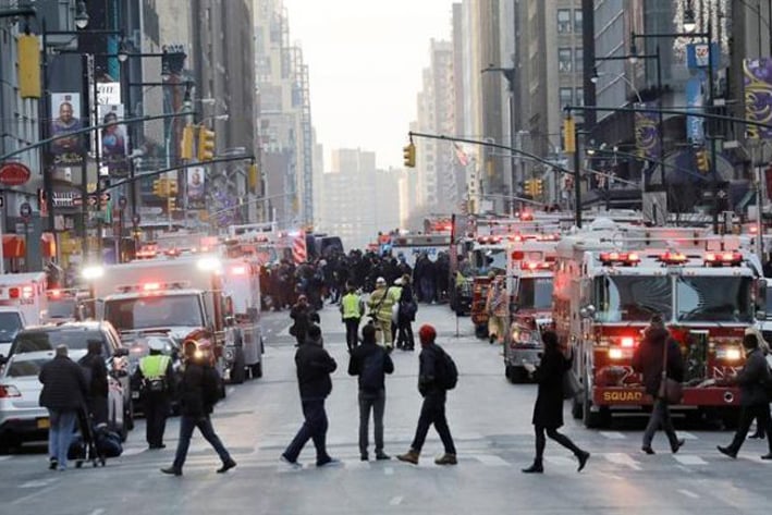Atentado en Manhattan deja 4 heridos