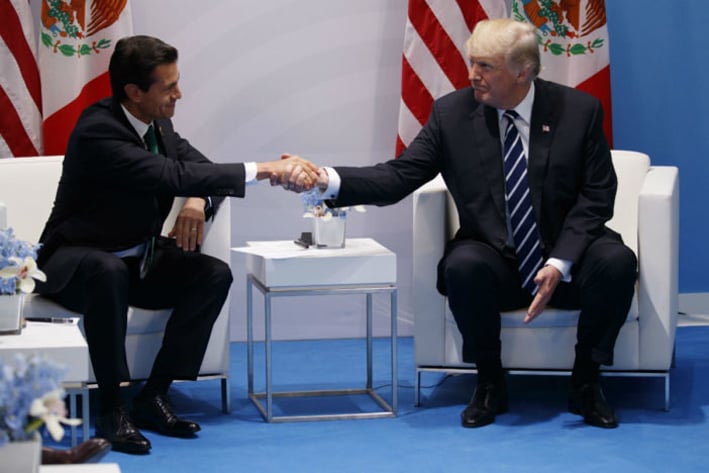 Alistan nuevo encuentro Peña-Trump