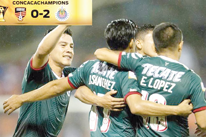 Con triunfo Chivas en Concachampions