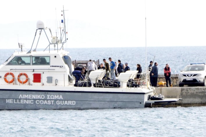 Mueren 16 migrantes en aguas griegas
