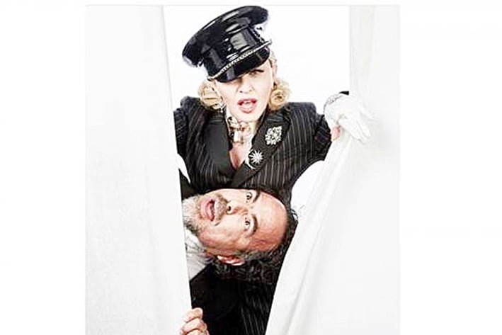 Iñárritu se va de fiesta con Madonna después del Oscar