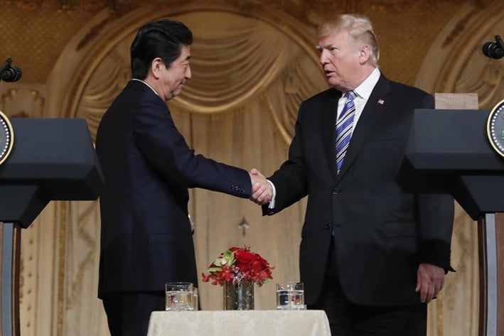 Trump espera ver a las dos Coreas 'vivir en paz'