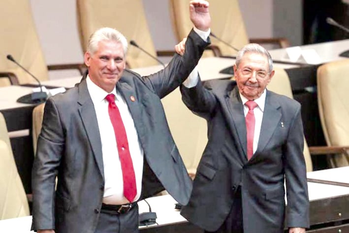 Díaz-Canel promete servir a los intereses del pueblo cubano