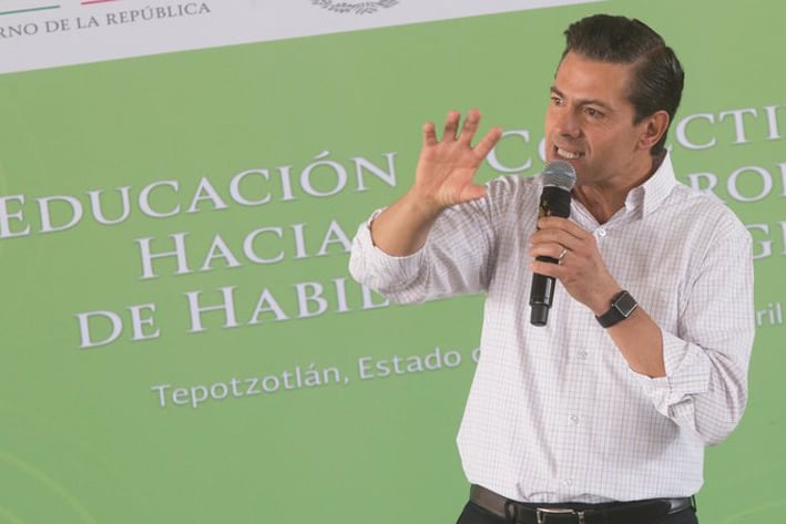 Peña Nieto pide crear un frente