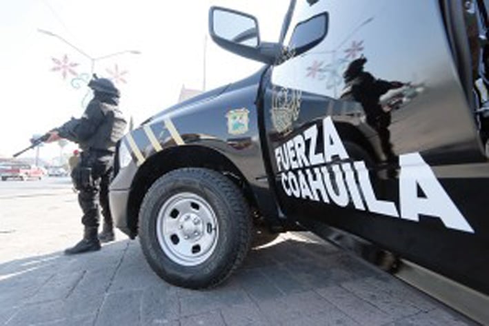 Hieren con arma de fuego a policía de Fuerza Coahuila