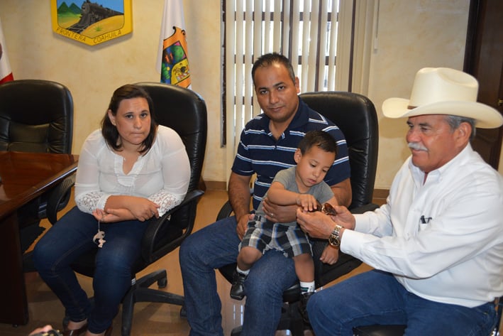 Apoya el Alcalde Florencio Siller a padres del niño Noel