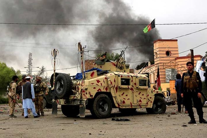 Atacan edificio gubernamental en Afganistán