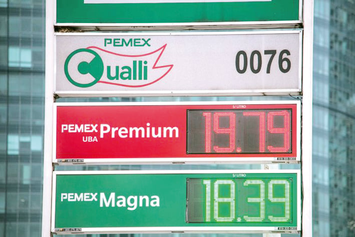 SHCP no descarta más incrementos al precio de la gasolina