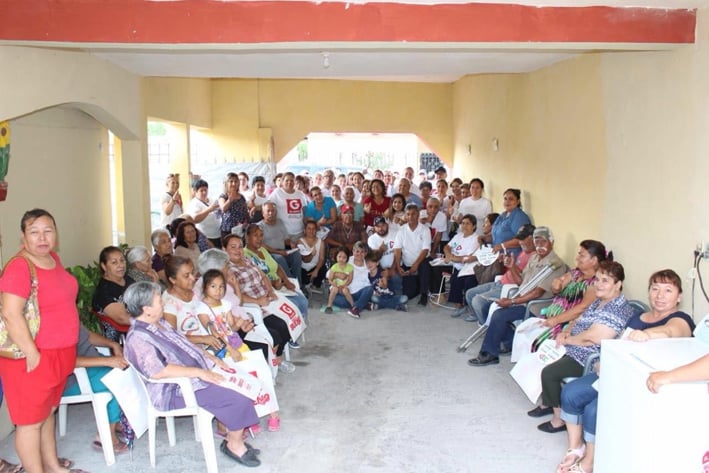 Fuerzas vivas de San Buenaventura apoyan a Gladys Ayala