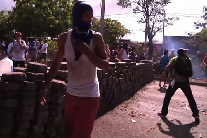 Salen a las calles en Nicaragua