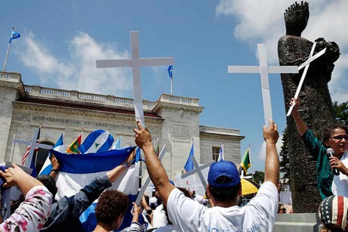 Van 130 los muertos en Nicaragua por la crisis