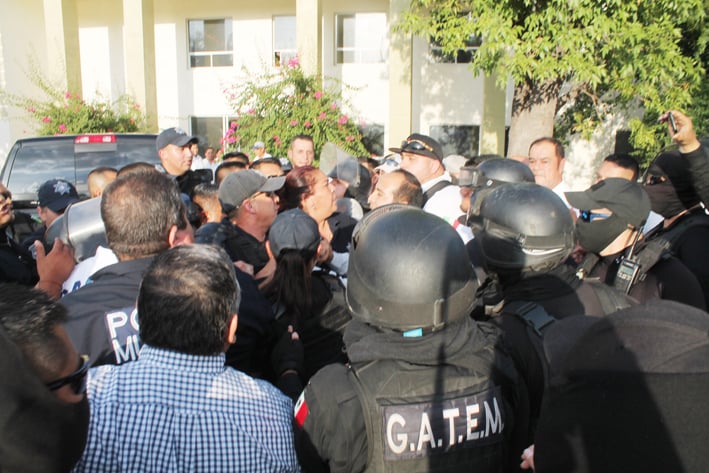 Callan sobre enfrentamiento entre cuerpos de seguridad