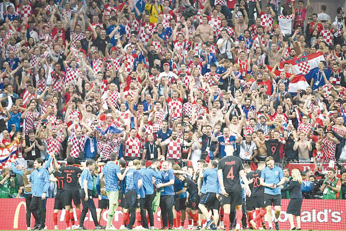 Croacia vence a Inglaterra