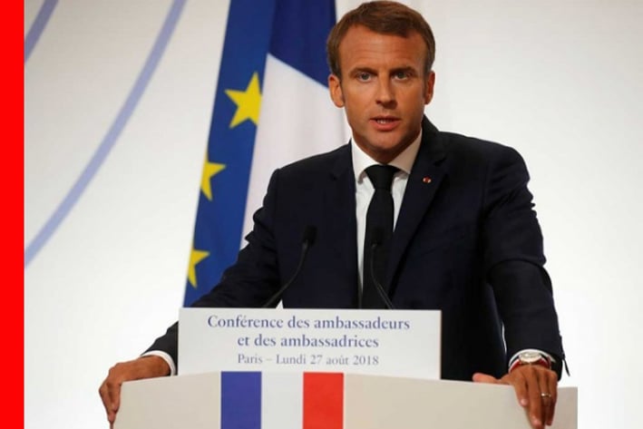 Pide Macron a Europa emanciparse de EU