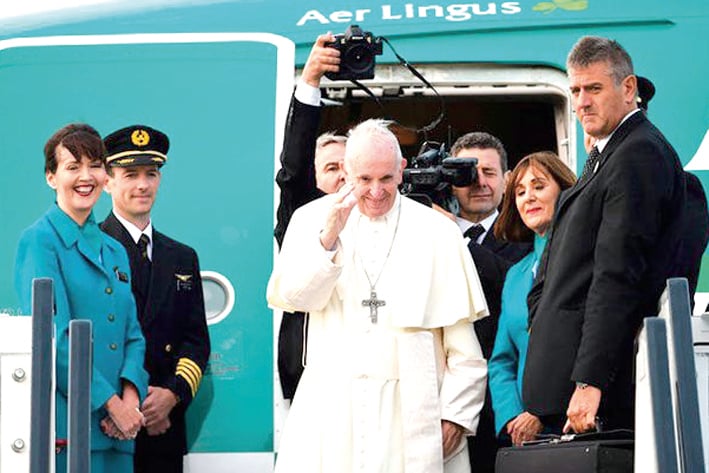 El Papa Francisco no fue bien recibido en Irlanda