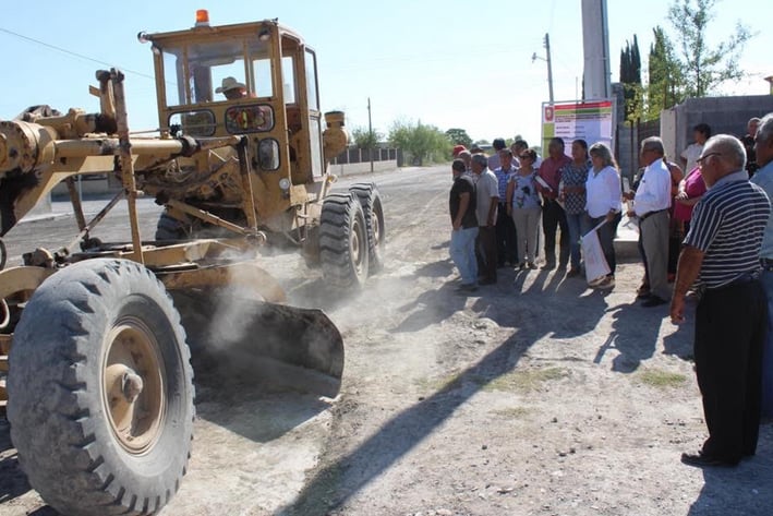 Arranca pavimentación en colonia Benito Juárez