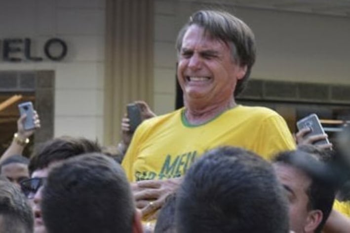 Arrestan al agresor de Jair Bolsonaro