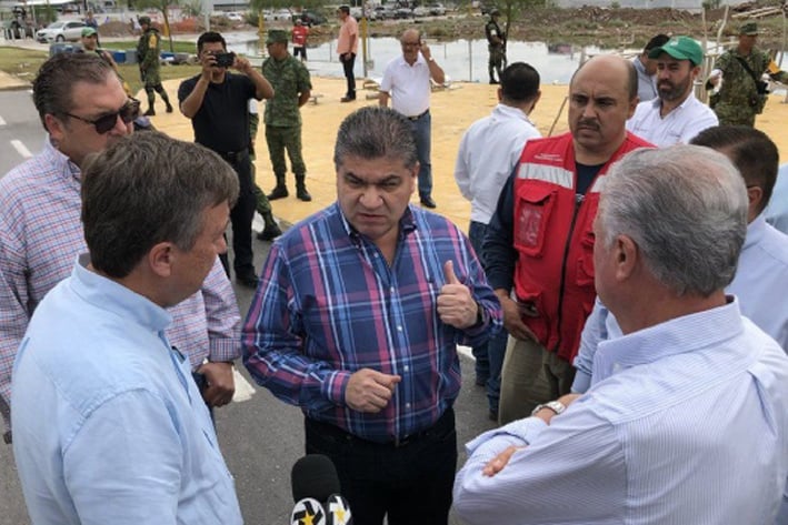 Solicitará Gobierno declaratoria de emergencia para municipios afectados por las lluvias