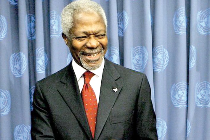 Muere Kofi Annan, ex secretario general de la ONU