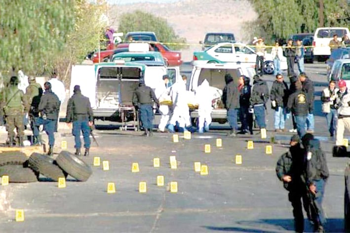77 asesinatos al día en México