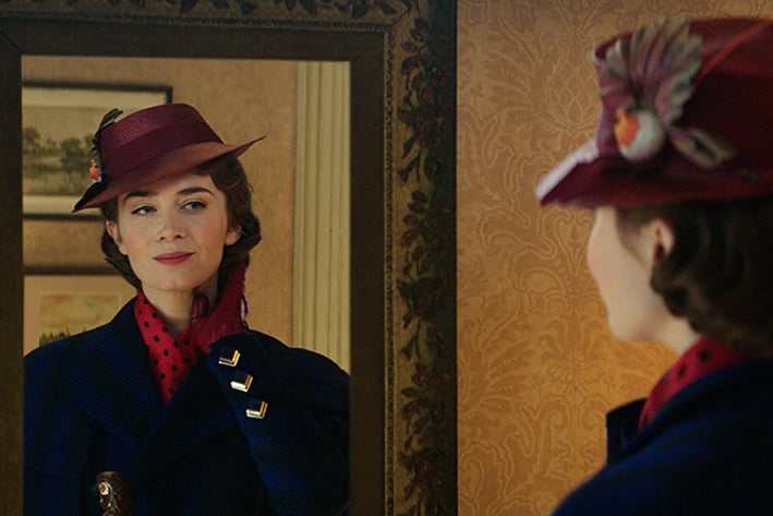 Emily Blunt, como caída del cielo en 'El Regreso de Mary Poppins'