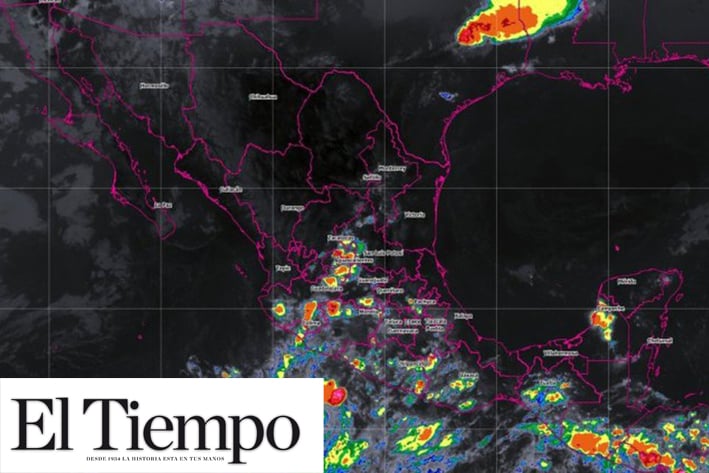Depresión tropical se forma frente a costas de Michoacán y Colima