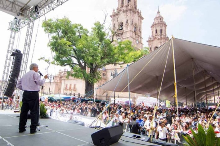 Explica López Obrador cuatro ejes del presupuesto 2019