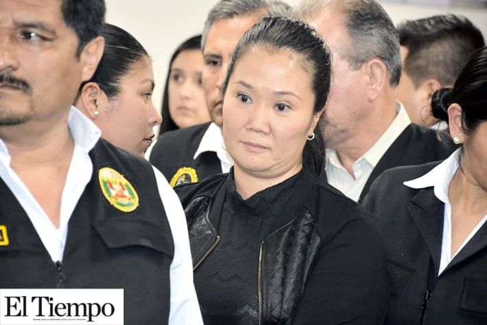 Dictan 3 años de prisión preventiva contra Keiko Fujimori