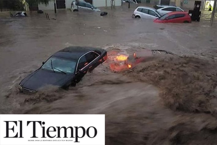 Lluvias en isla de España dejan 8 muertos