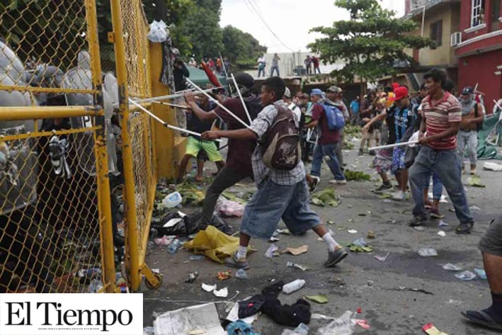 Guatemala pide a caravana migrante no exponer a niños