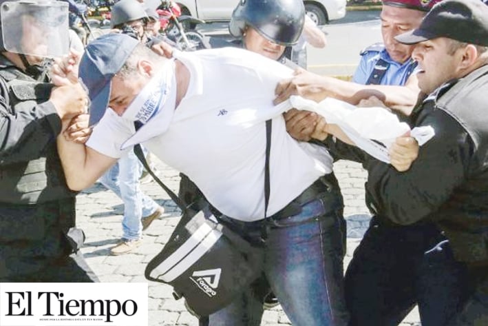 En Nicaragua, 38 detenidos en jornada de violencia