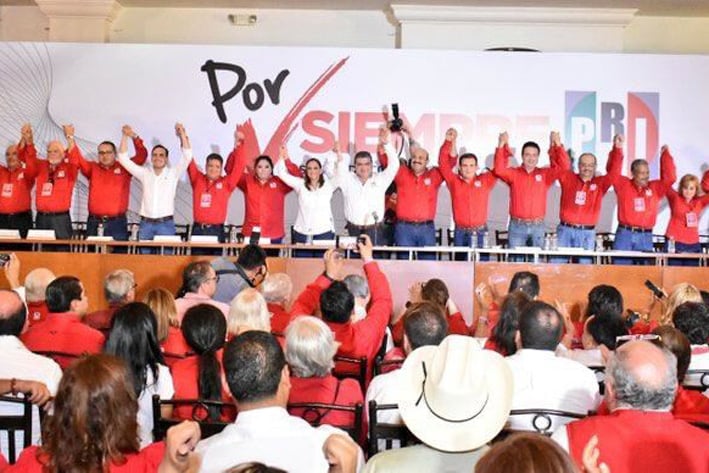 Reeligen dirigencia estatal de PRI Coahuila