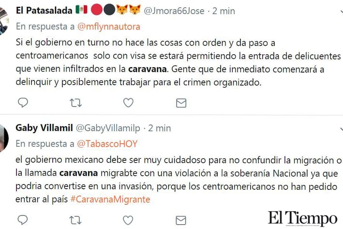 Mexicanos reaccionan en redes con comentarios xenófobos y racistas