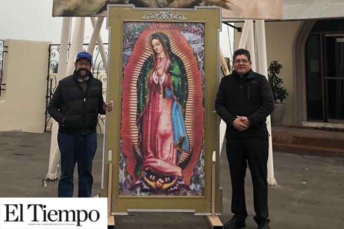 Peregrina Virgen de los inmigrantes