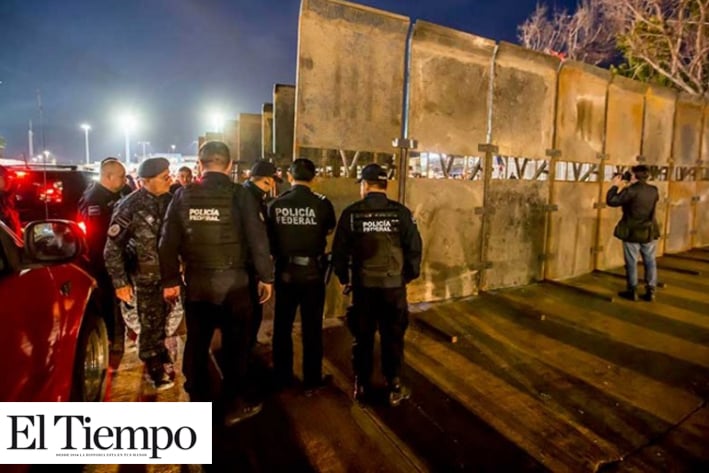 Policía Federal 'blinda' Tijuana para evitar paso de migrantes a San Ysidro
