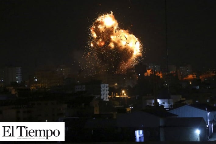 Israel bombardea cadena de televisión de Hamás