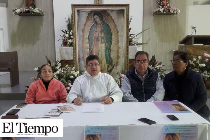 Anuncian actividades para conmemorar a la Virgen de Guadalupe