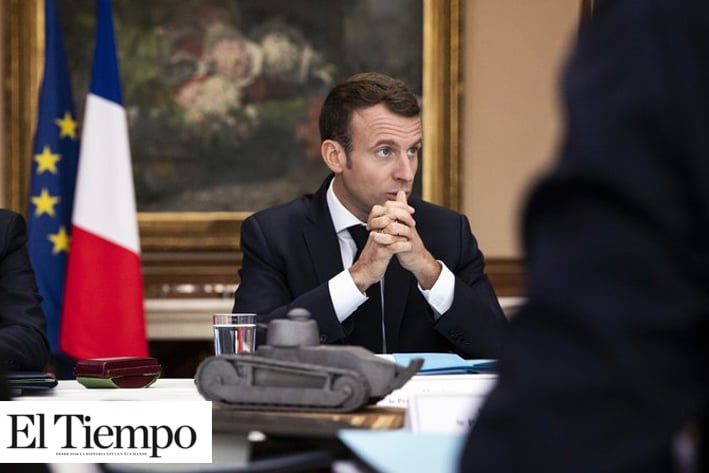Seis detenidos en presunto complot contra Emmanuel Macron
