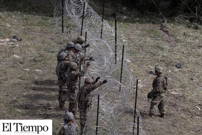 Militares de EU realizan ejercicios tácticos en frontera con México